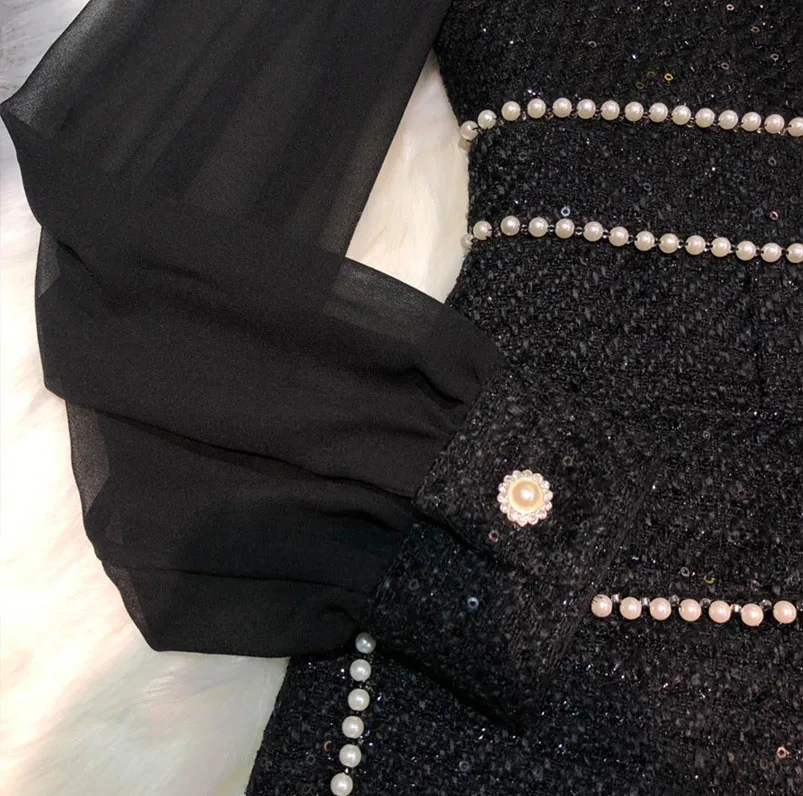 HAMALIEL осень-зима Роскошные трапециевидной формы вечерние платье Новые Подиумные