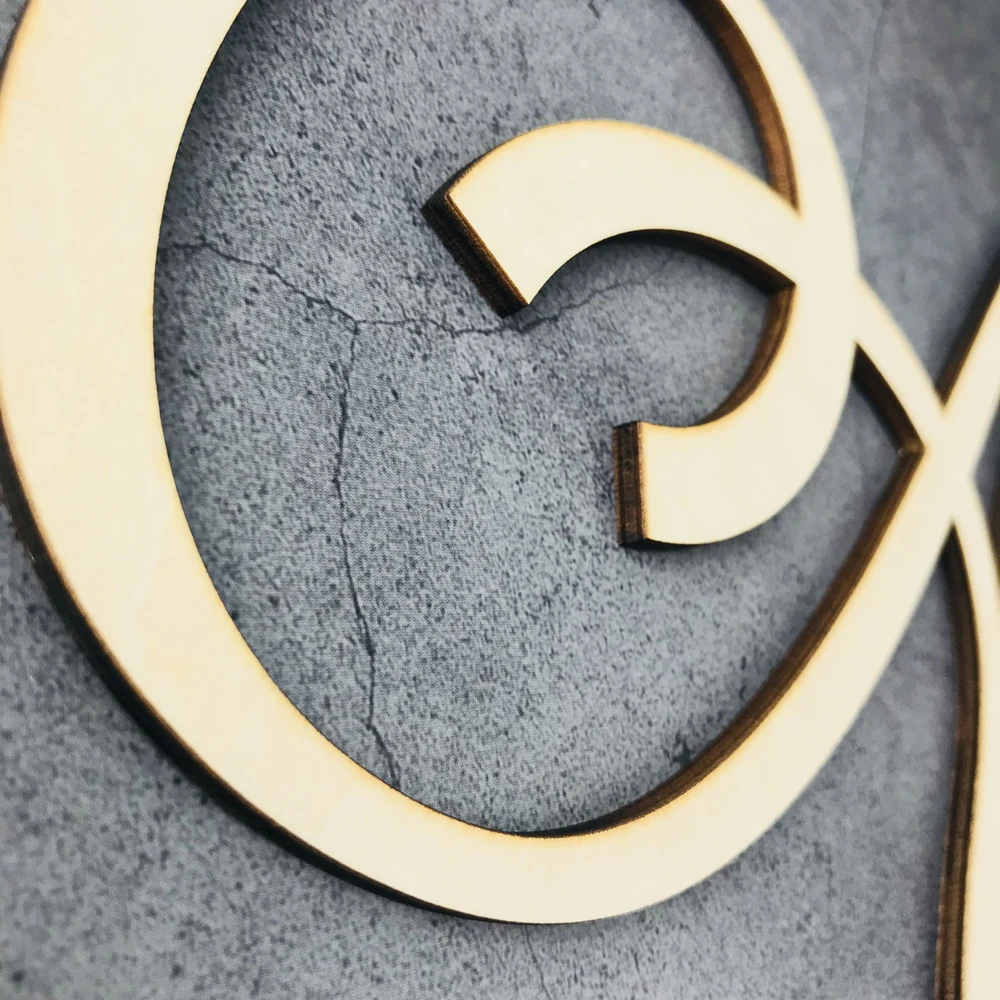 Индивидуальный зеркальный знак имени ребенка | Настенный декор для детской