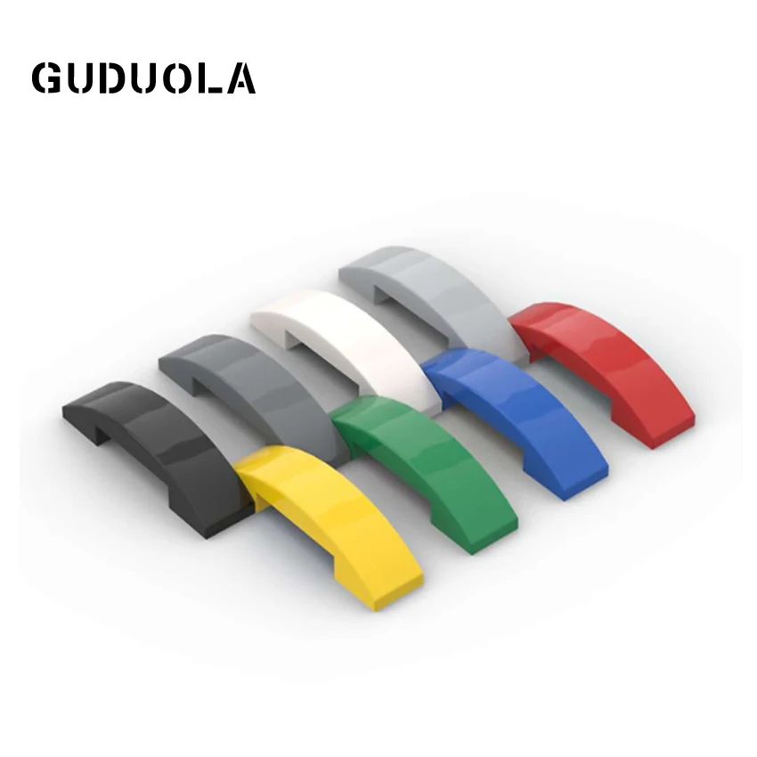 Guduola 1x4 изогнутая двойная (93273) пластина с бантом 1x4x2/3 кирпича специальные