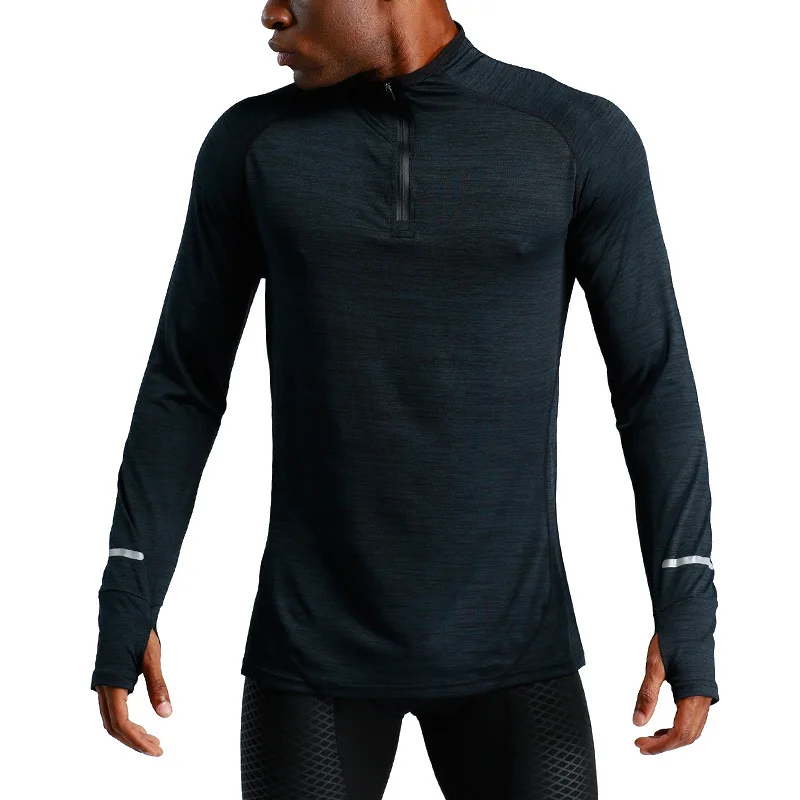 Фитнес с длинным рукавом быстросохнущая бег футболка &quotВелоспорт&quot Для мужчин