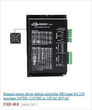 NEMA34 CNC 86 шаговый двигатель 78 мм/520 Oz-in шаговый двигатель/4,0 Afor гравировальный станок с ЧПУ и 3D принтер