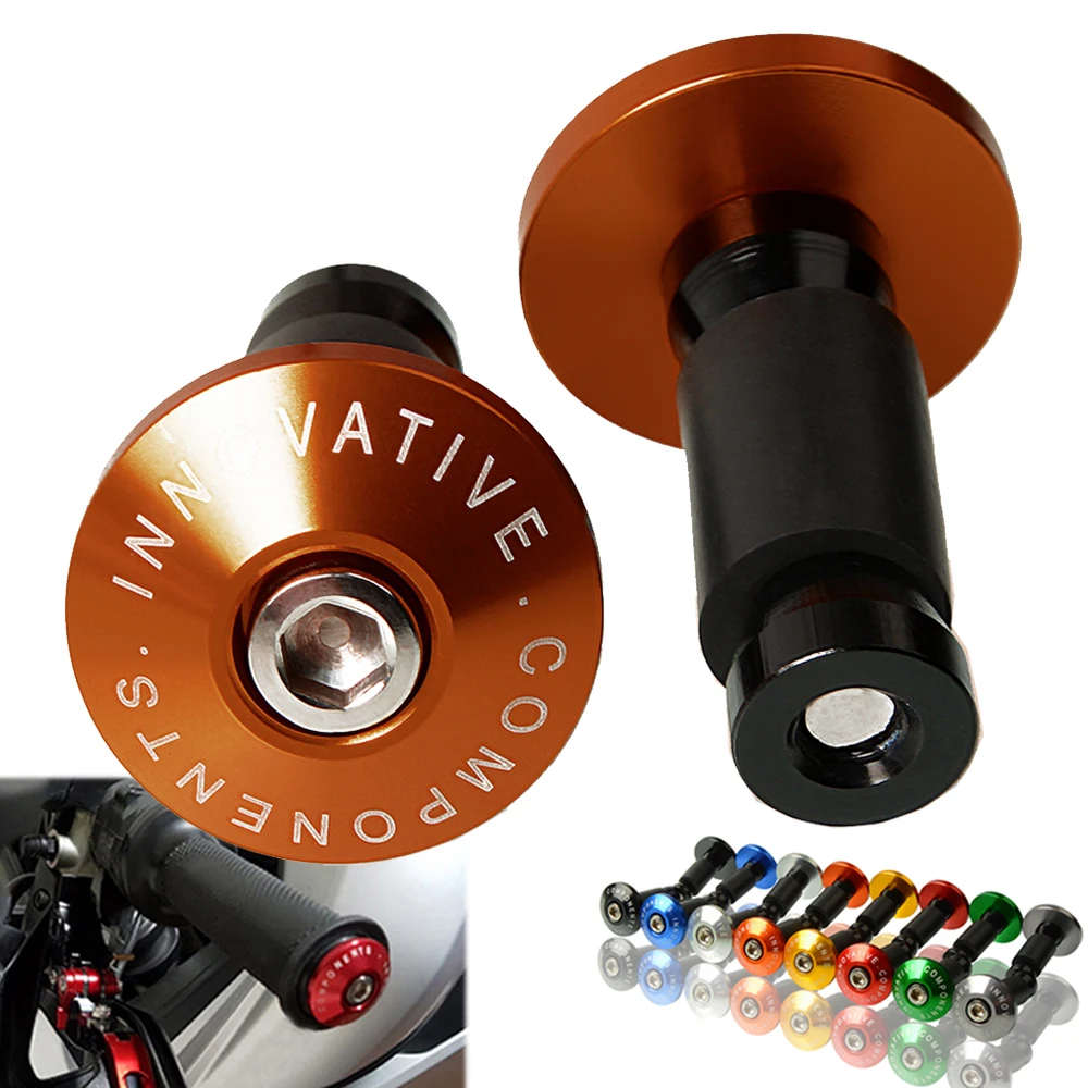 

Universal Motor Bike CNC Motorcycle Grips Handlebar Grips Plugs Handle Plug Bar End Cap Motorcycle Accessories