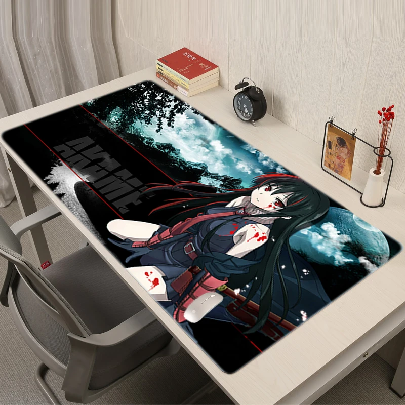 

Akame Ga Kill Mouse Pads Anime Sexy Large Gamer Gaming Mousepad Padmouse Computer Accessories Deskmat 900x400mm Anime Mouse Pad