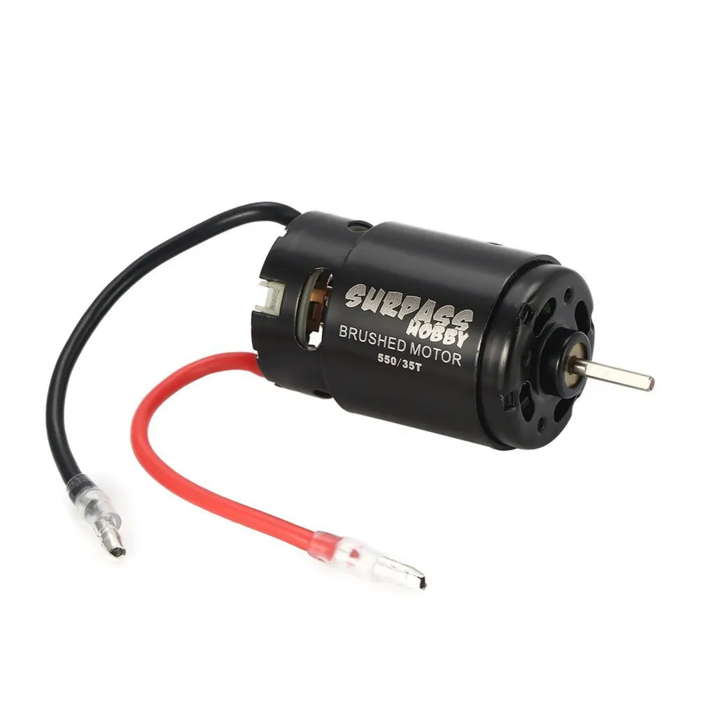 

540 80T Brushed Motor with 60A ESC 5V/2A BEC for 1/10 RC Off-road Racing Car Truck For RC Rock Crawler Car