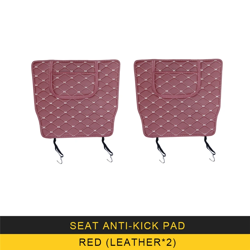 

CAR MANGO Car Care Seat Back Protector Cover Auto Anti-Kick Pad Trim Frame Interior Accessories For Ford KUGA Escape 2017 2018
