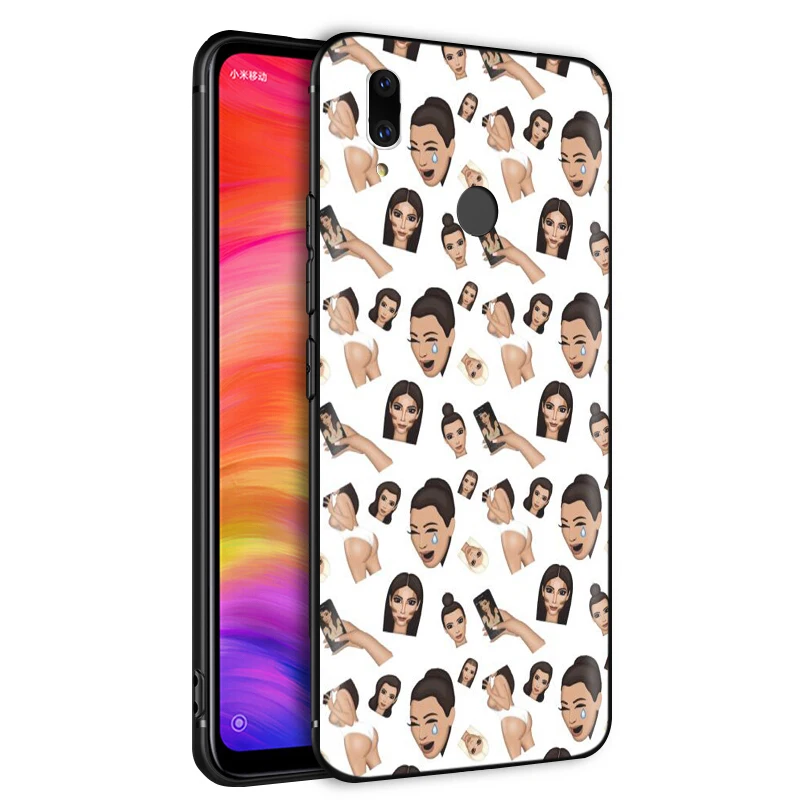 Чехол YIMAOC Kardashian Kylie Jenner Kanye из ТПУ для Xiaomi Redmi mi Note MAX 3 6 6A 7 mi6 mi8 9 se a1 a2 Pro Lite go pocophone f1 |
