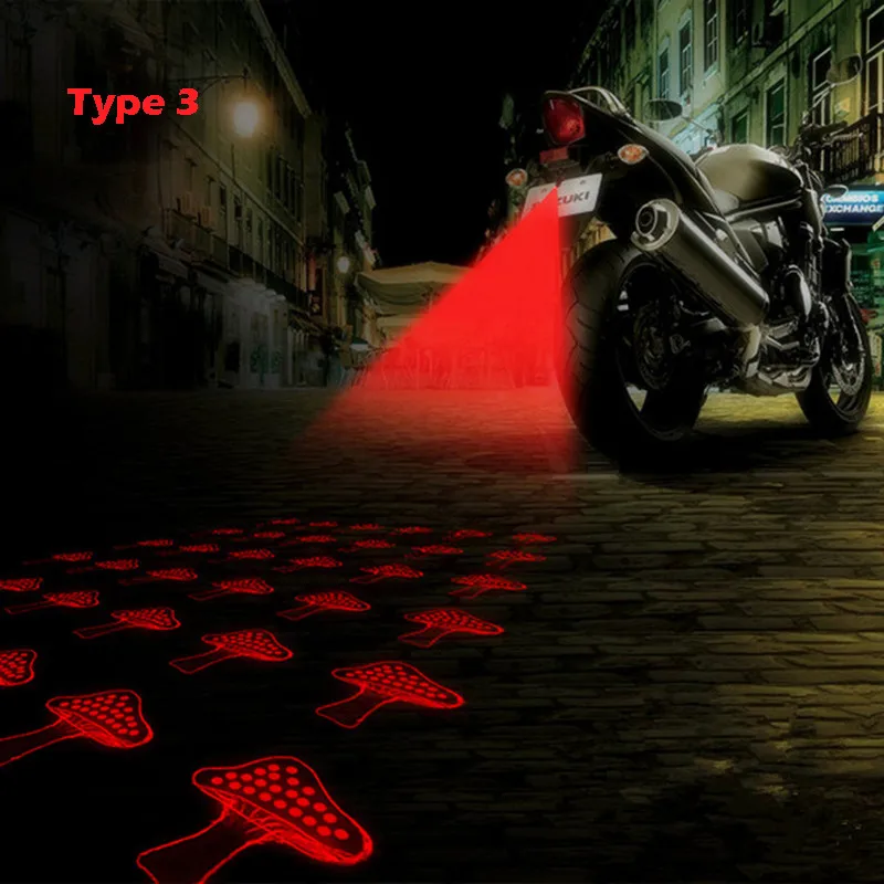 Лазерный Хвост предупреждение водонепроницаемый пыленепроницаемый задний