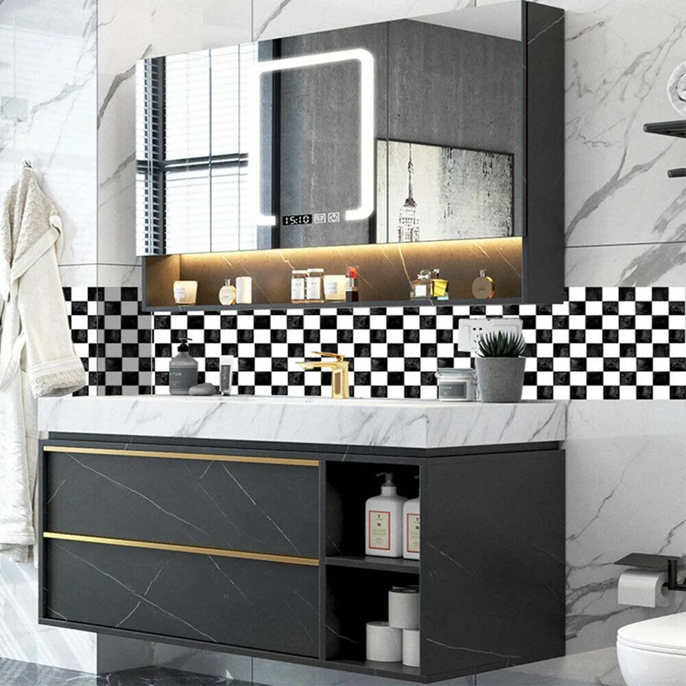 Мозаичные настенные стикеры 30X кухонные плиточные наклейки для ванной комнаты