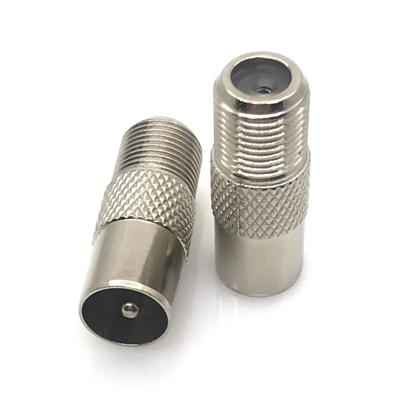 2 шт F штекер к 9 5 ТВ общая головка дюймовый RF революция мать рот нить поворот