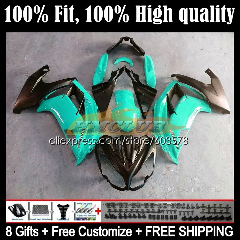 

Инъекция для KAWASAKI NINJA 650R ER6 F ER 6F 66CL.51 ER6F 12 13 14 15 16 ER-6F 2012 2013 2014 2015 Обтекатели Новый Голубой