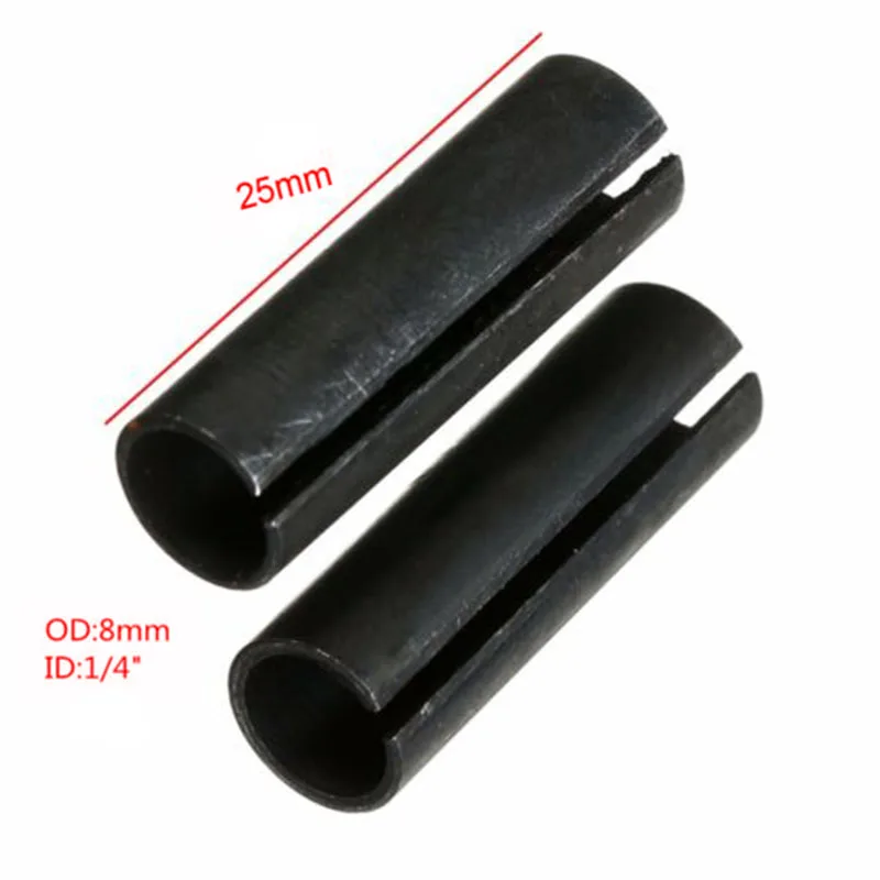 

8mm To 6.35mm 1/4 Power Chuck Collet Adapter Fit For Drill Bits Boring Tools