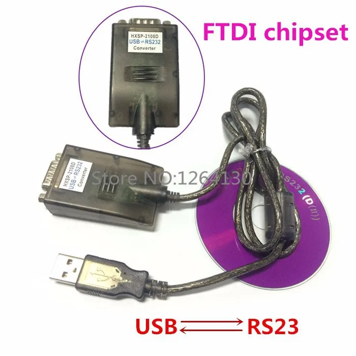 USB2.0 USB 2 0 para серийный RS232 DB9 Кабо-Conversor FTDI FT232RL FT232BL Windows7 64 4 gps | Компьютеры и офис