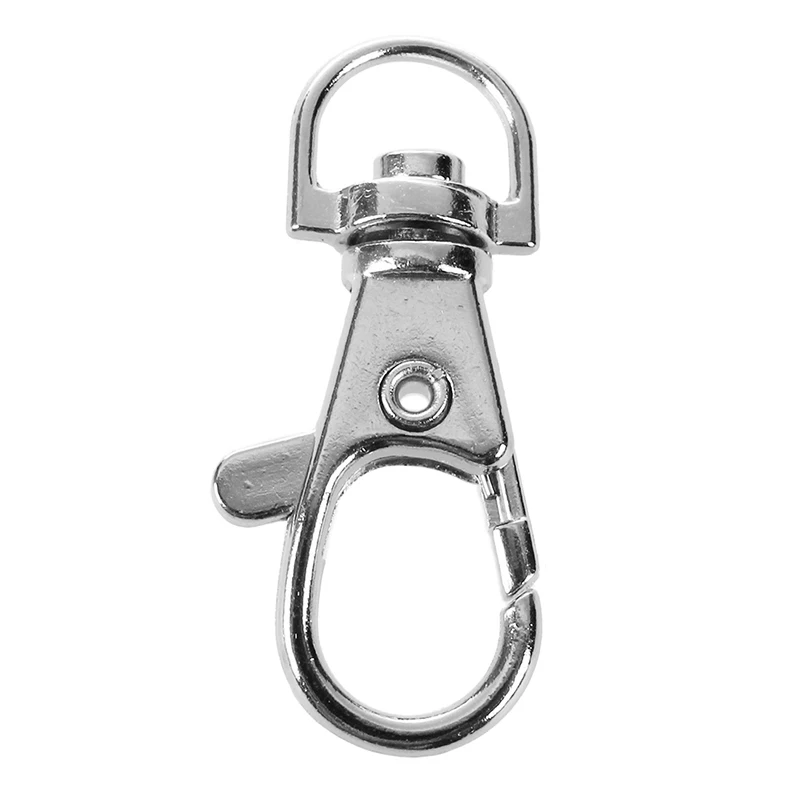 5 шт. триггер поворотные 5/16 дюймовые крючки Серебро используется для брелков
