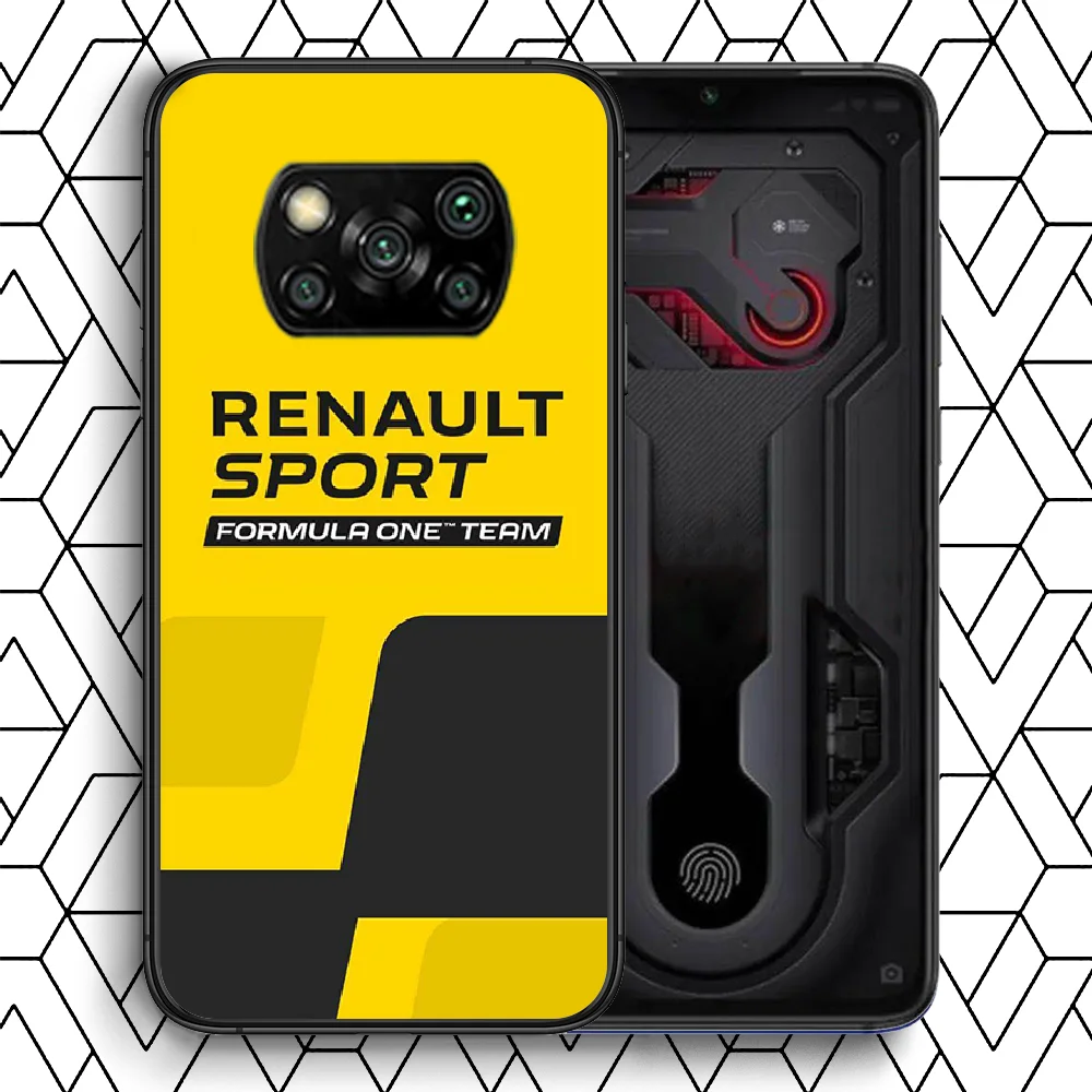 

Manton Renault S.A Car Logo Phone case Cover Hull For Xiaomi Mi A2 A3 8 9 9T Note 10 Se Lite Pro black Etui 3D Waterproof