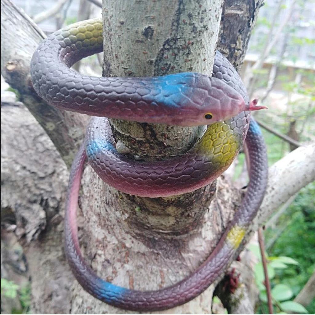 Дикий модель змеи жуткий статуэтки животных шутки подарки Хэллоуин