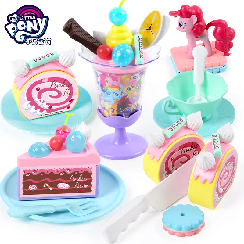 Мой маленький пони Единорог фигурки мультфильм дружба торт-мороженое девушки