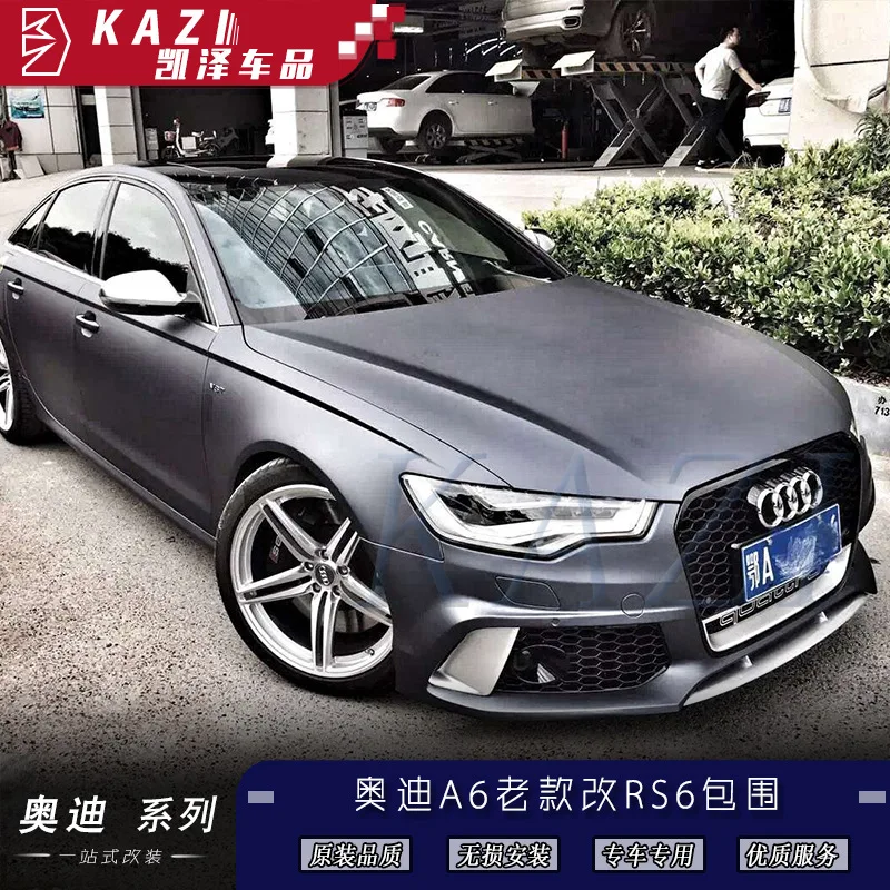 

Suitable For Old Front BarWhile Audi A6 Refits Rs6 Encircle the Middle Net