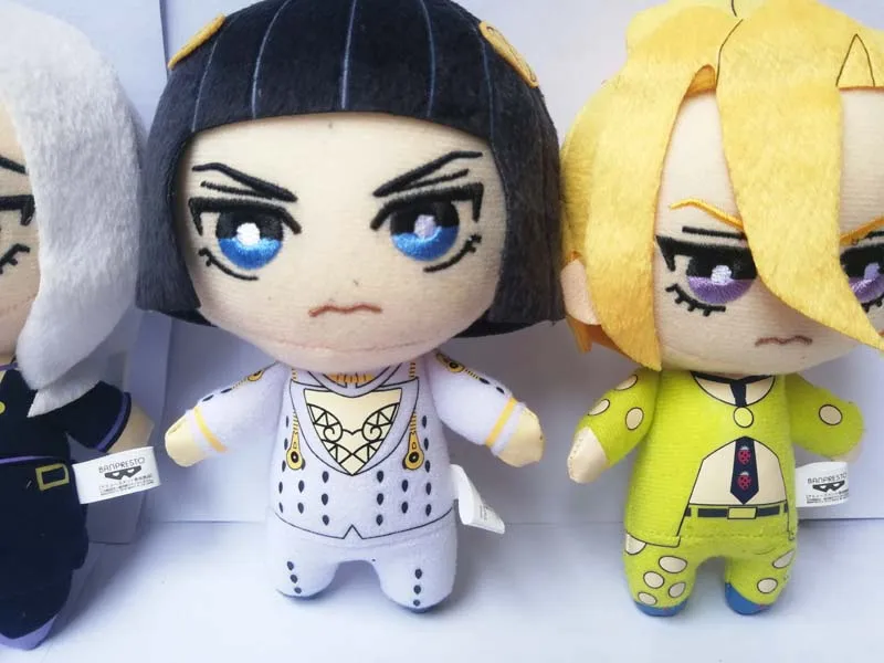Новинка JoJos Необычные Приключения Золотой ветер плюшевые Buccellati Abbacchio Fugo