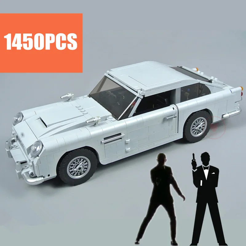 Новая модель автомобиля James Bond DB5 набор конструкторов кирпичи игрушки для детей