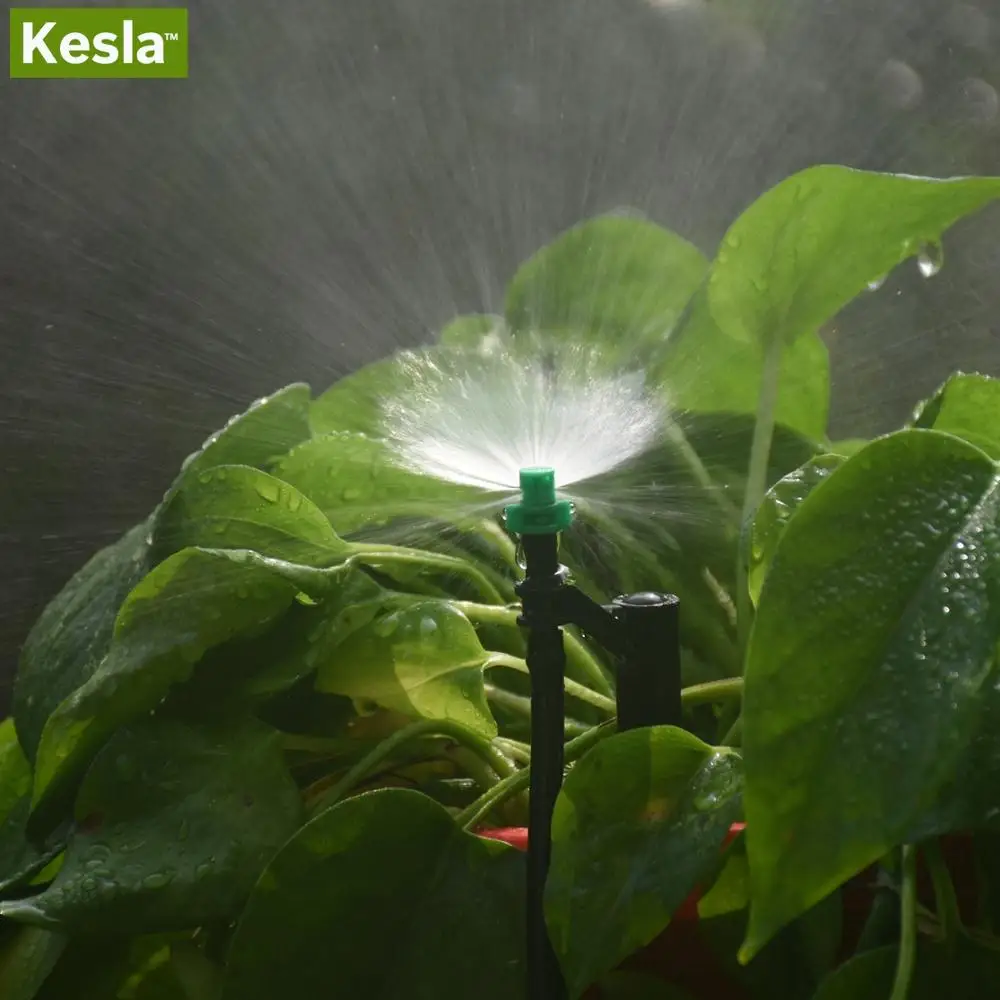 Сопло для капельного орошения KESLA 20 шт. 90/180/360 градусов 13 см кол 1/4 дюйма