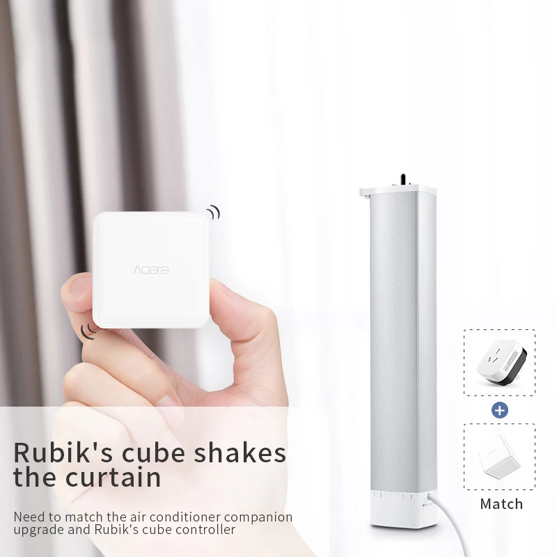 

Aqara Smart Auto electric curtains motor and Curtain rail track Set Customized ZigBee support Xiaomi Mi Home and Apple HomeKit