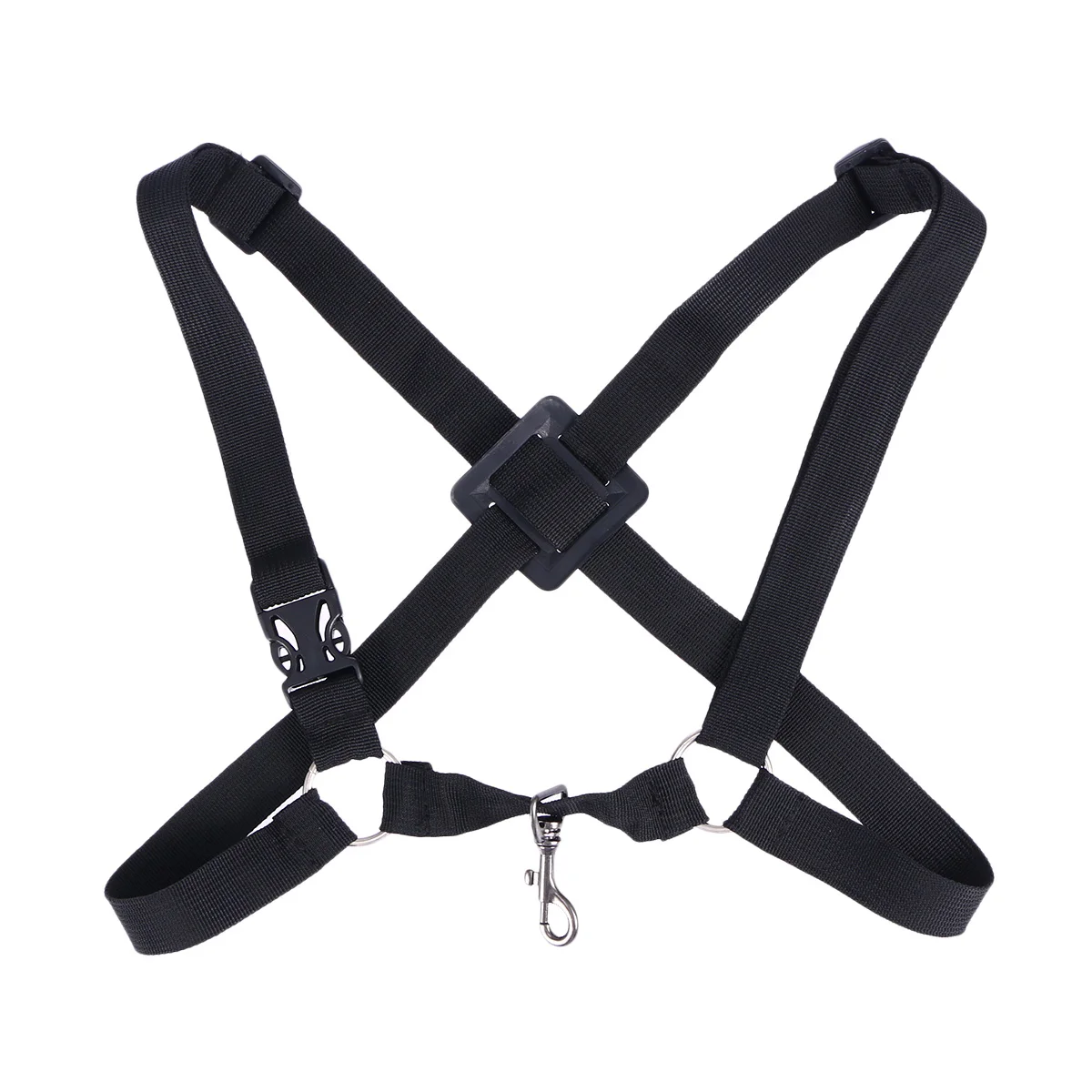 

Adjustable Alto/Tenor/Baritone Sax Saxophone Harness Shoulder Strap (Black)