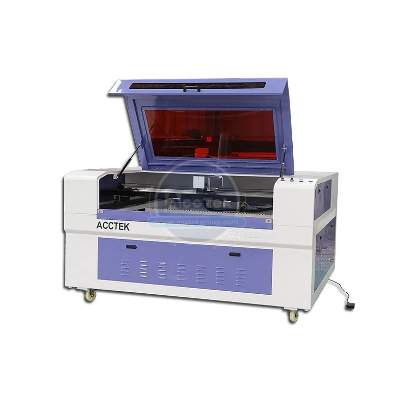 

China Jinan AccTek 90W CO2 Laser Carving Marking CNC Machine AK1390C With Economic Price