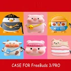 3D чехол для наушников Huawei Freebuds 3, силиконовый чехол с милым мультяшным медведем, чехол для Huawei Freebuds Pro, чехлы с крючком