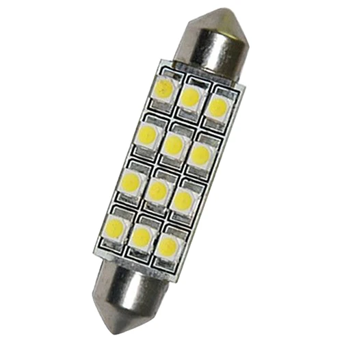 2 предмета автомобиль купол 12 3528 SMD светодиодный лампы светильник гирлянда для