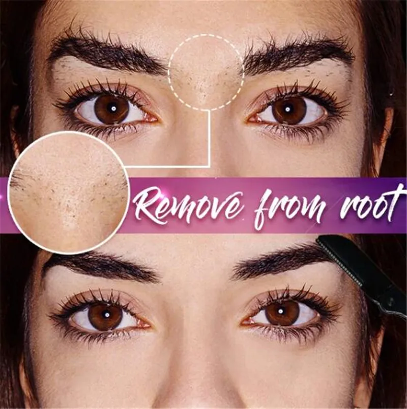 Триммер для бровей без боли Женская бритва лица портативный триммер складной