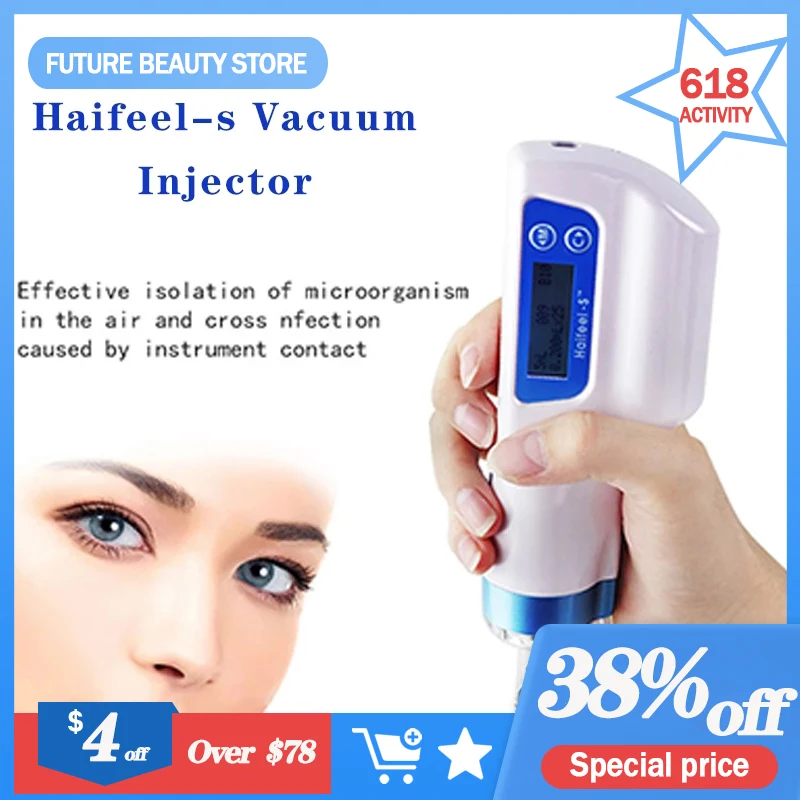 

Multifunctional Hyaluronic Acid Injection Mesotherapy Device Korean Haifeel Vacuum Hydrolifting Negative Pressure Water Injector