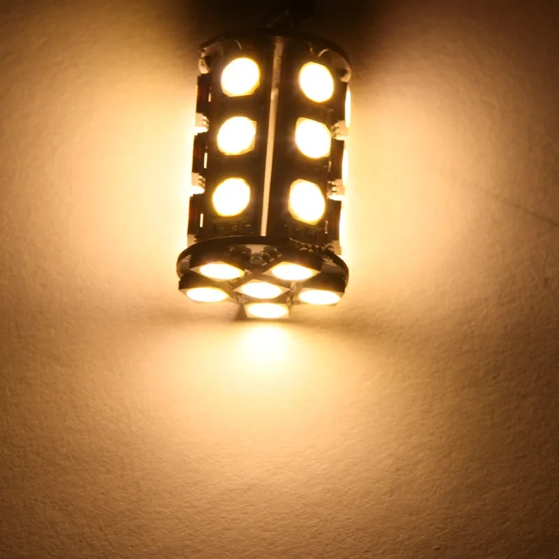 5pcs LED Light Bulb G4 24 Warm White SMD LED 5050 Light Drop shipping