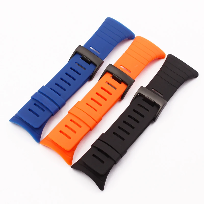Watch accessories for SUUNTO watch belt CORE core sports outdoor climbing rubber Men's strap | Наручные часы