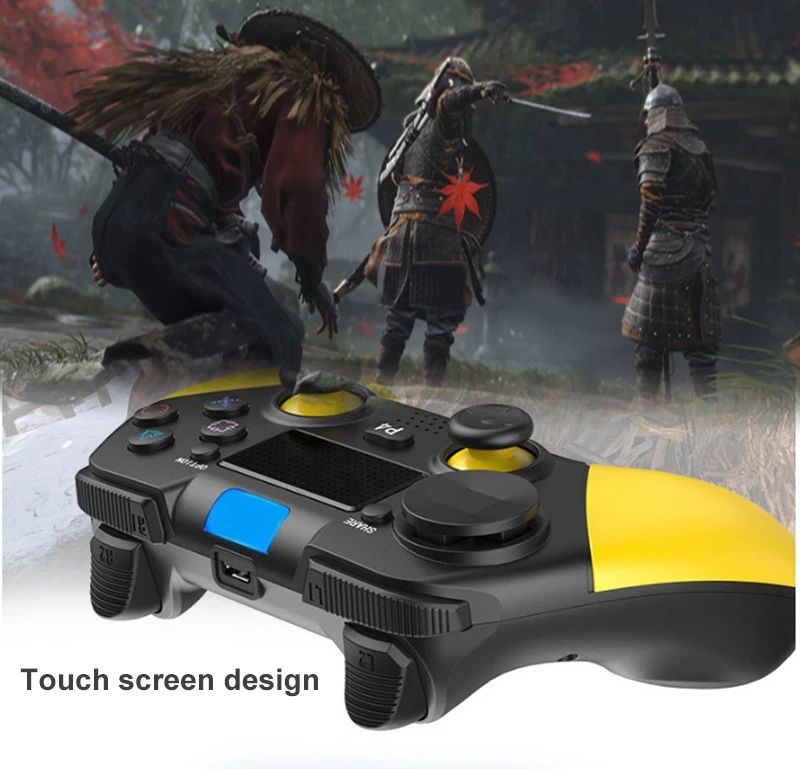 

Wireless Gamepad Bluetooth 4.0 Joystick Vibration Touch Screen Controller for PS4 /PS4 Slim /PS4 Pro/PC Joypad Games Accessories