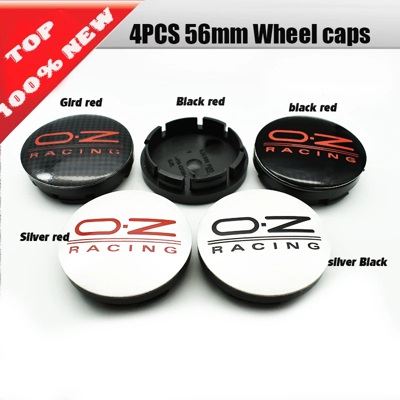 

4pcs/set 56mm O.Z RACING Car Wheel Center Hubs Caps Wheel Center Caps Emblem for skoda Octavida Bora Jetta Fabia Superb 2.2"