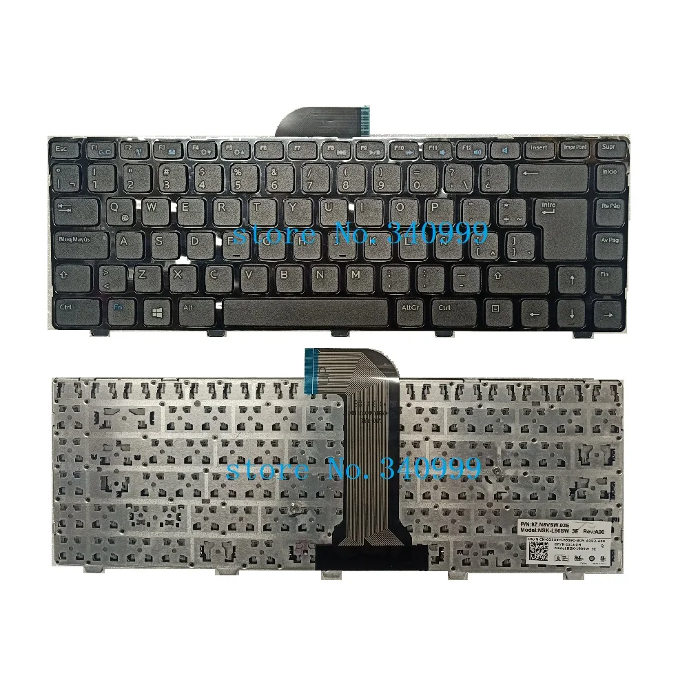 

New LA For Dell Inspiron M431R 5523 14 3421 3437 14R 5421 5437 15z 5523 Latitude 3440 Vostro 2421 Keyboard