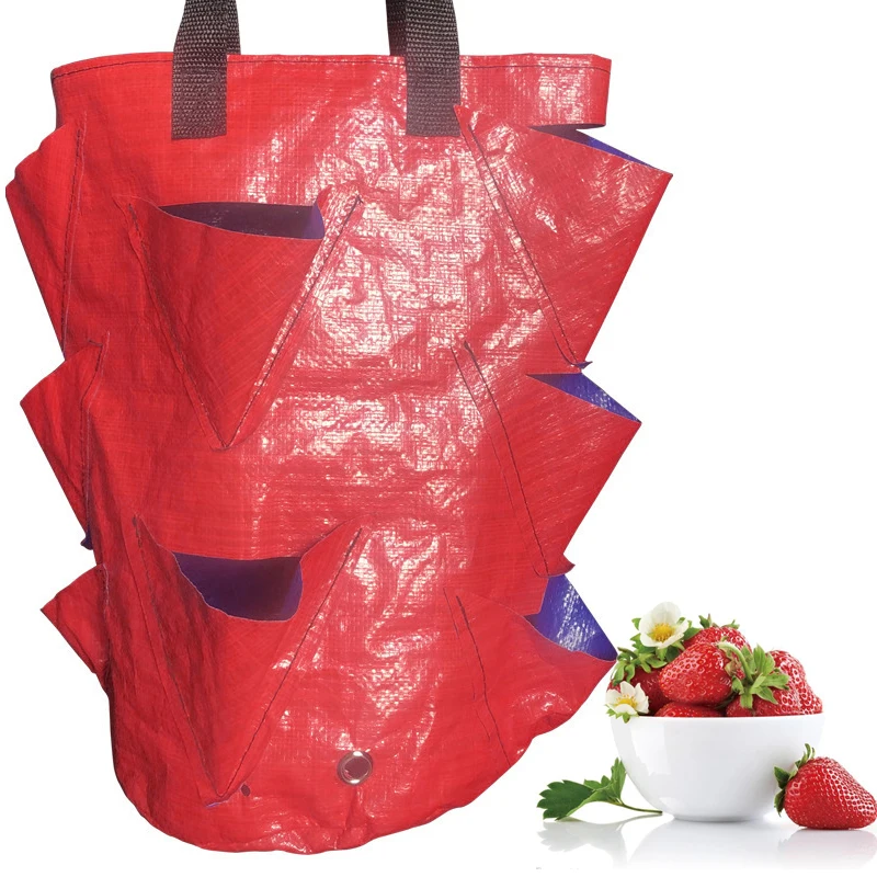 Садовая садовая сумка для выращивания растений вертикальный цветочный травяной