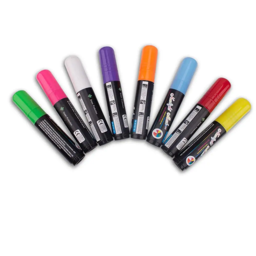 Highlighers 8 Pcs стирающиеся ручки Great для классных классов нетоксичные безопасные и