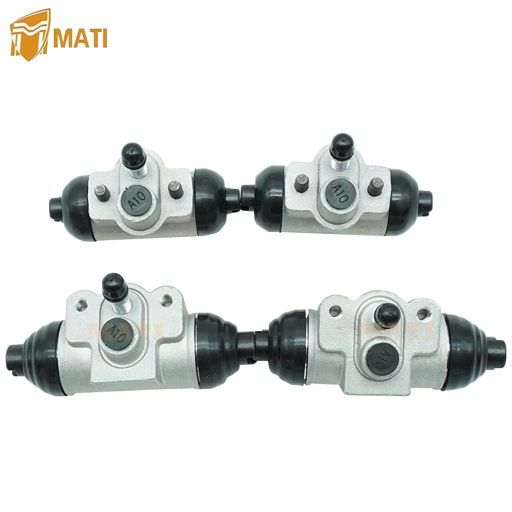 

Front Rear Left Right Brake Wheel Cylinders All Four for Kawasaki Mule KAF450 KAF540 KAF620 Diesel KAF950 43092-1053 43092-1054