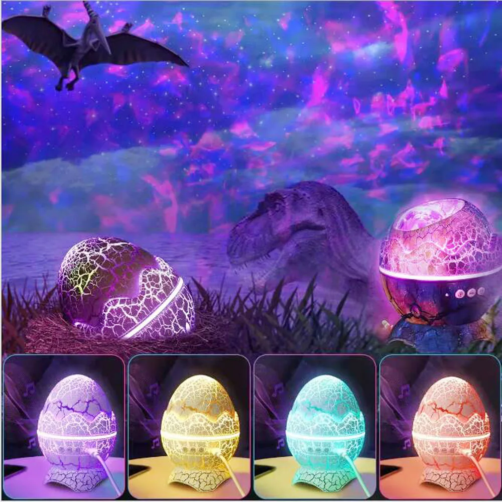 Светодиодный Звездный проектор светильник с дистанционной музыкой настольные