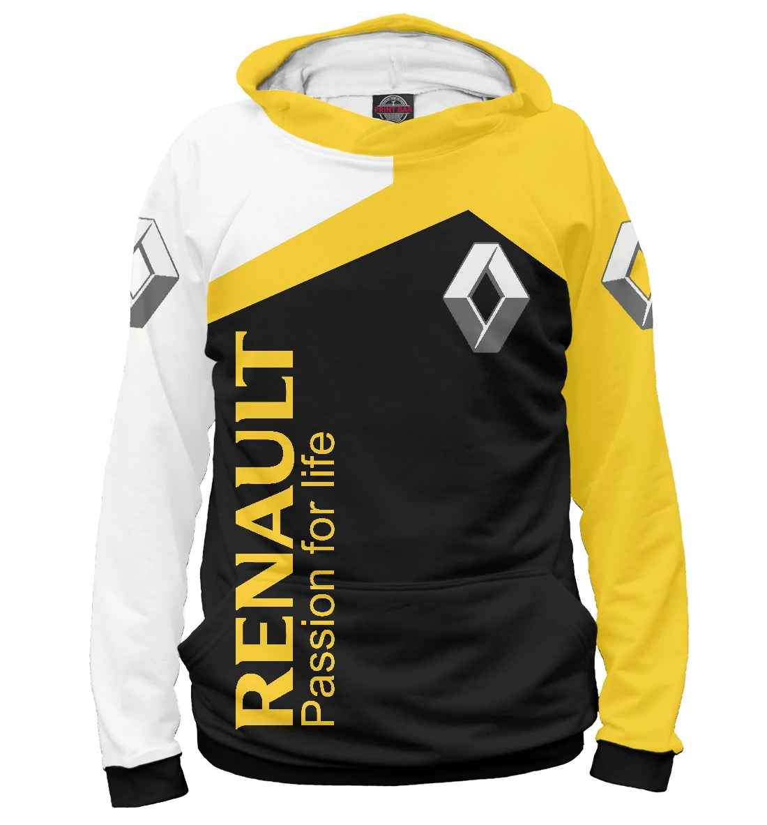 Худи толстовка Рено \ Renault (авто) | Мужская одежда