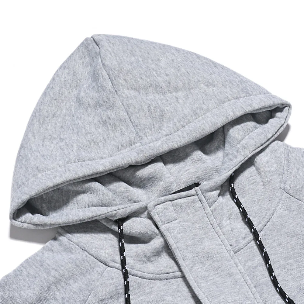 2019 зимняя мужская Толстовка Свитшот спортивный костюм осенне повседневная