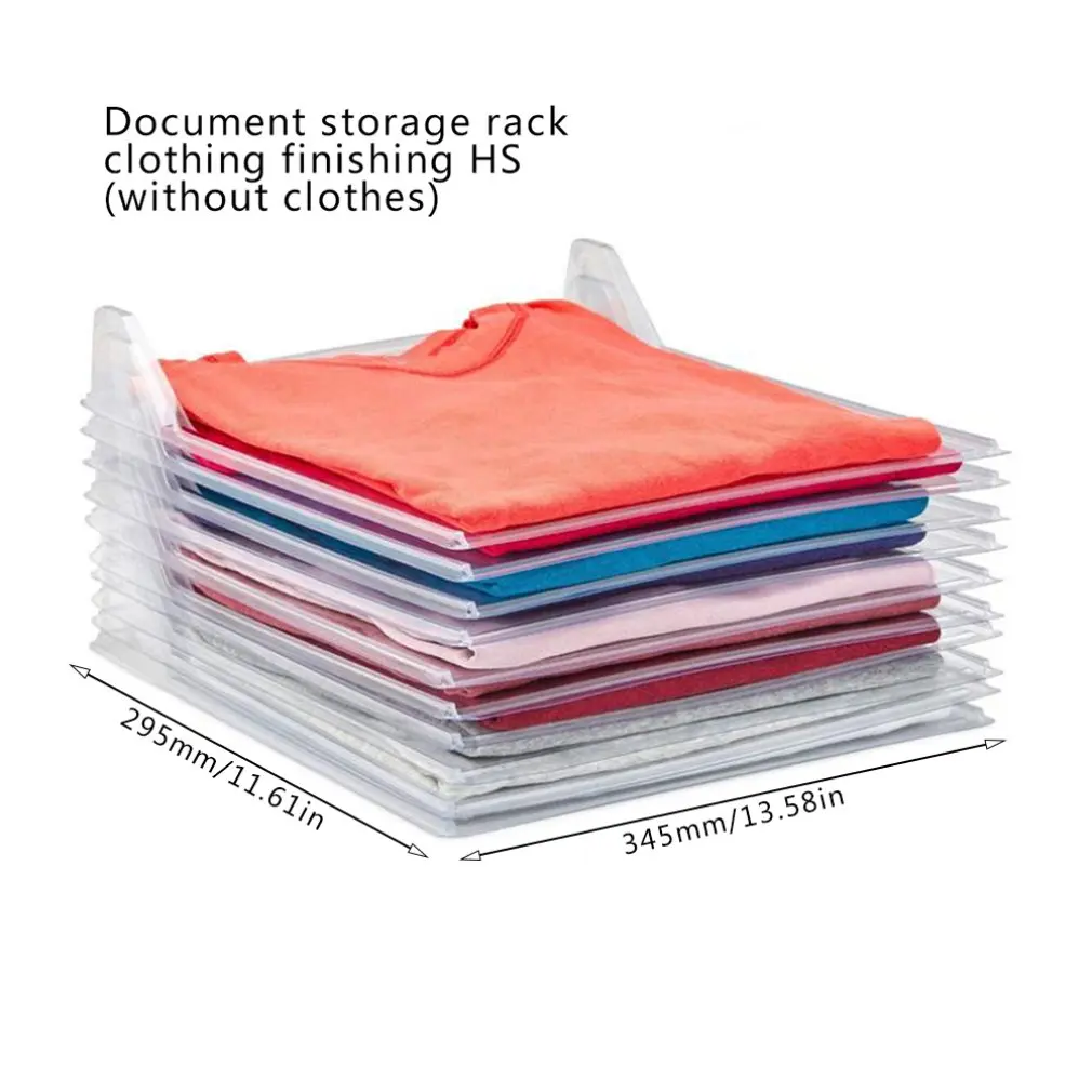 Быстрая одежда складывающаяся доска система организации одежды папка для