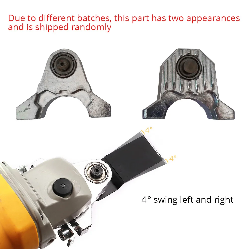Angle Grinder Modified Oscillating Tool，Renovator Saw Slotting Machine Multifunction Power Woodworking Tool With Trimmer Blades |