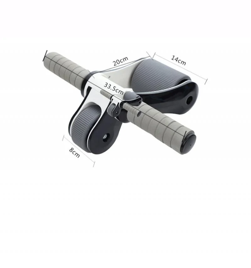 Складное выдвижное колесо для пресса тренажерного зала ролик Ab тренировочное