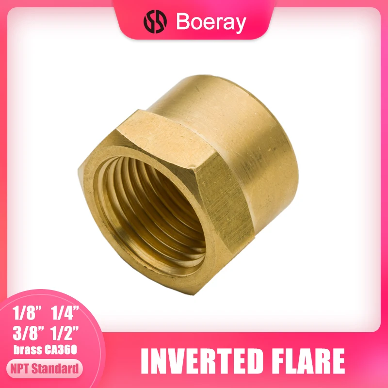 

2pcs 1/8" 1/4" 3/8" 1/2" 3/4" NPT Female Thread Brass Hex Head End Cap Hose Tube Pipe Fitting(Model:3129)