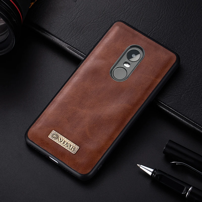 Мягкий силиконовый чехол VIJIAR для Xiaomi Redmi Note 3 4X из искусственной кожи mix 2 5 PLUS |
