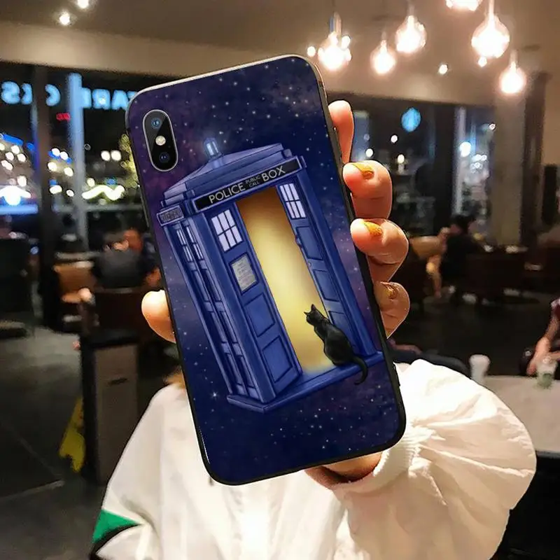 

Tardis Box Doctor Who high quality Phone Case for iPhone 11 12 pro XS MAX 8 7 6 6S Plus X 5S SE 2020 XR