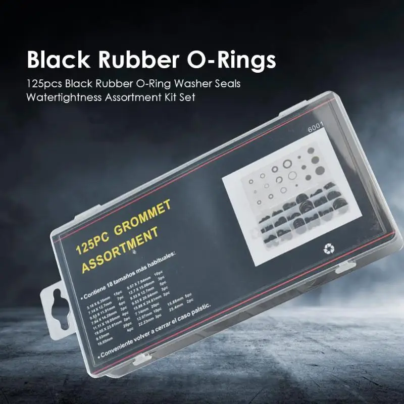 Прорезиненные уплотнительные прокладки размером 125/225 шт. водопроводный кран