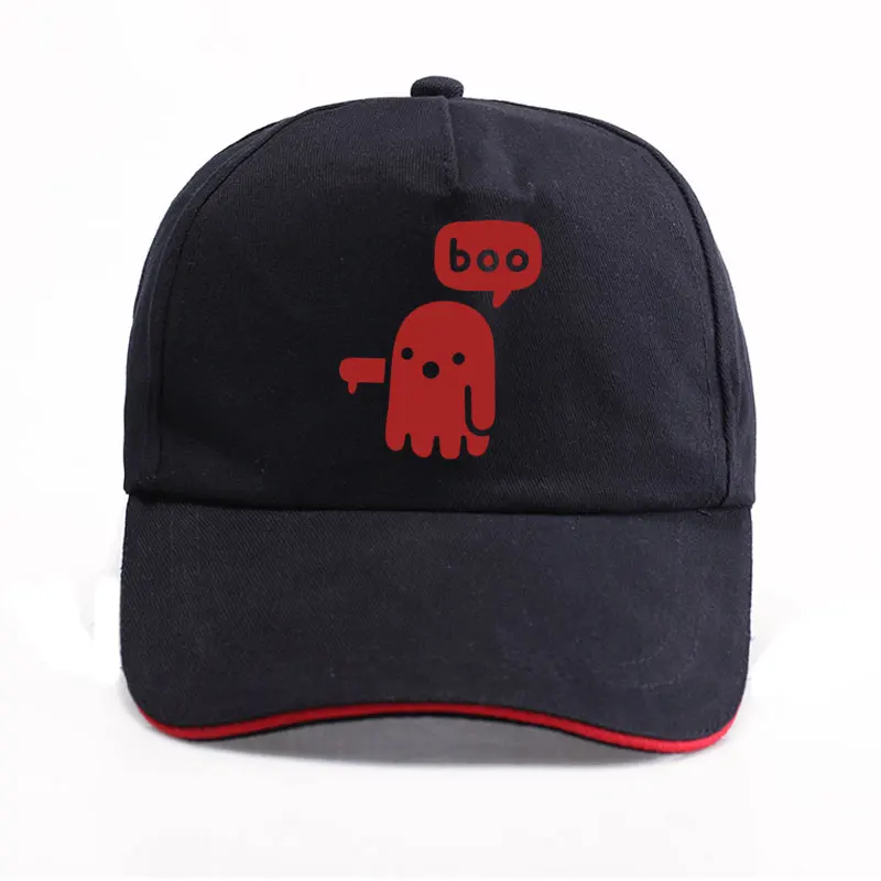 Бейсболка с рисунком boo повседневная хлопковая кепка унисекс для мужчин и женщин